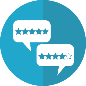 Testimonial Feedback Stars